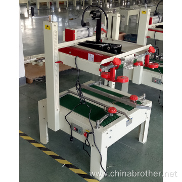 Brother Semi Automatic Conveyor Belts Carton Sealer